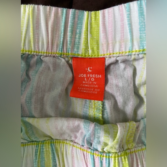 Striped cotton pyjama shorts - Picture 3 of 3